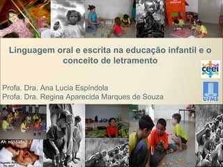 1 linguagem oral e escrita na educação infantil | PPT