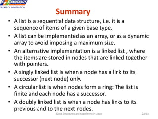 1 list datastructures | PPT