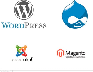 mercoledì 16 gennaio 13

 