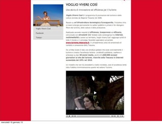 mercoledì 16 gennaio 13

 