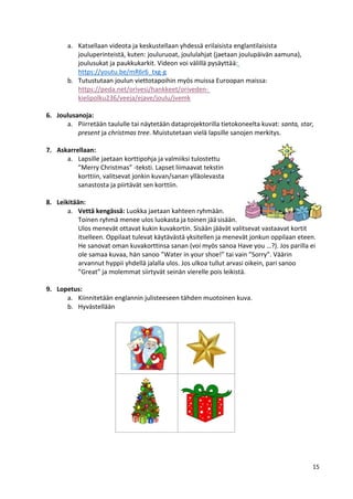 Englantia 1. luokkalaisille - Opettajanopas