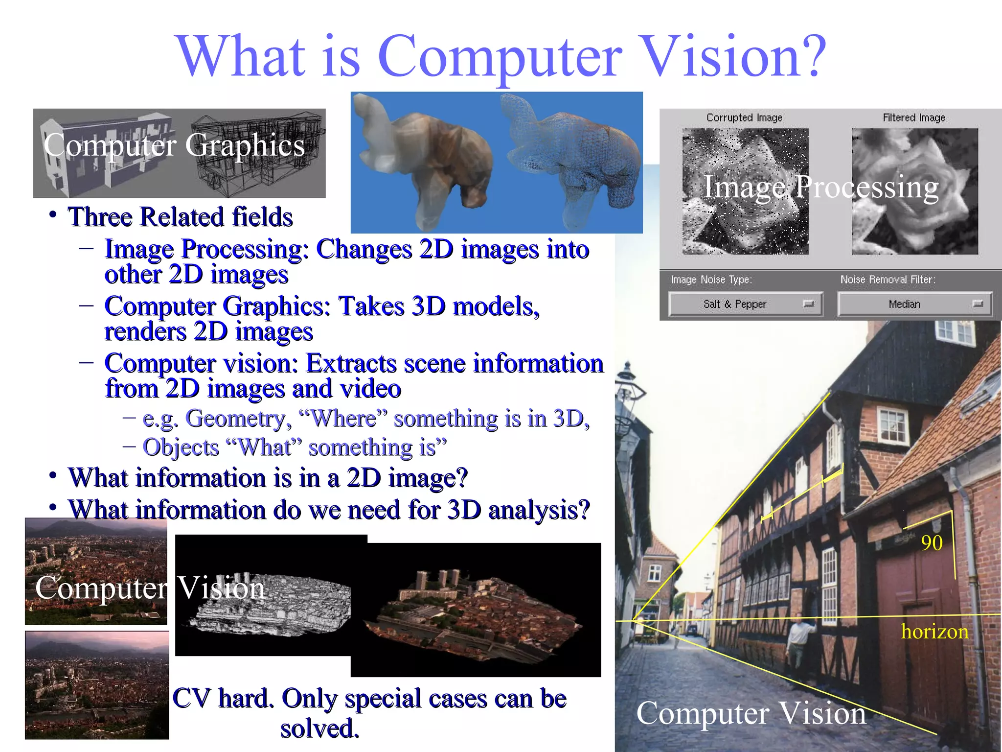 MACHINE VISION AND ROBOTICS | PPT