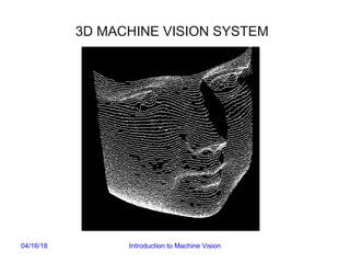 MACHINE VISION AND ROBOTICS | PPT