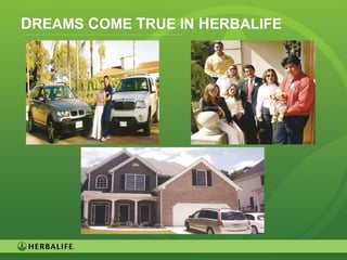 35
DREAMS COME TRUE IN HERBALIFE
 
