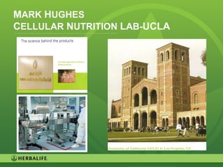 6
MARK HUGHES
CELLULAR NUTRITION LAB-UCLA
 