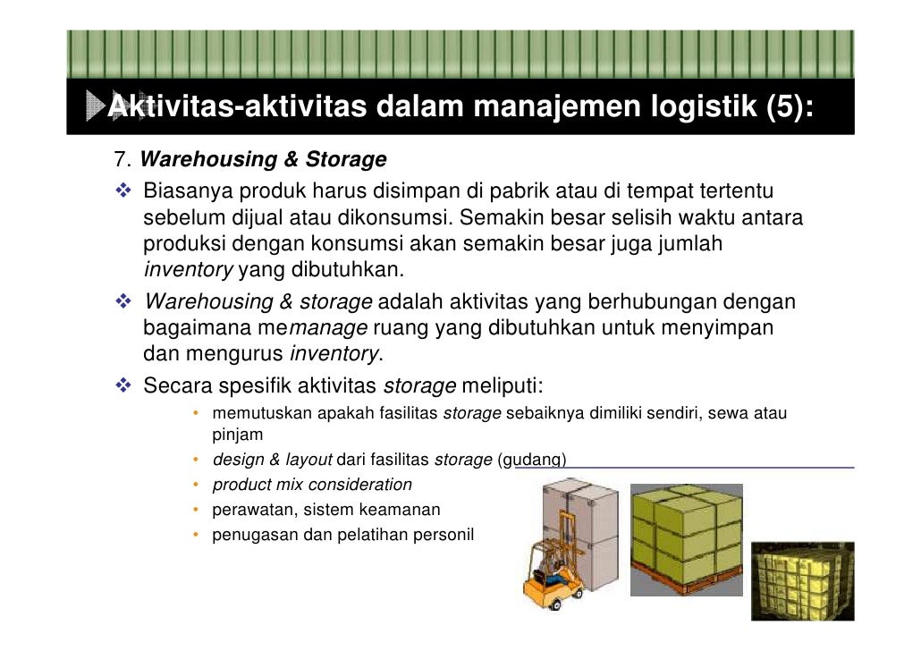 jurnal manajemen logistik pada proyek konstruksi jurnal manajemen logistik pada proyek konstruksi