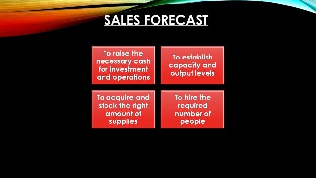 how to forecast sales for a new product