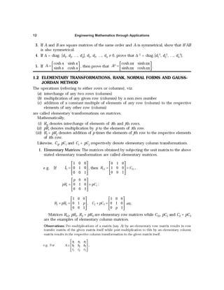 Engineering Mathematics through Applications
12
 