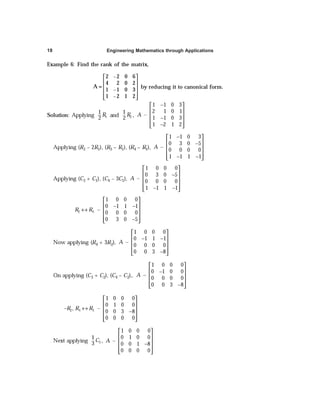 Engineering Mathematics through Applications
18
 