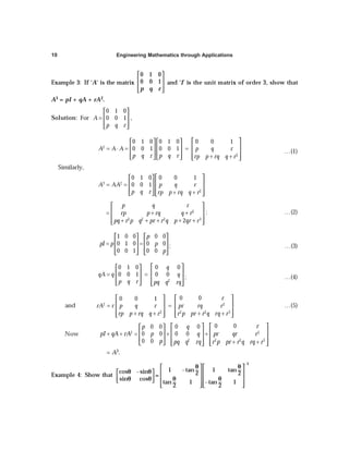Engineering Mathematics through Applications
10
 
