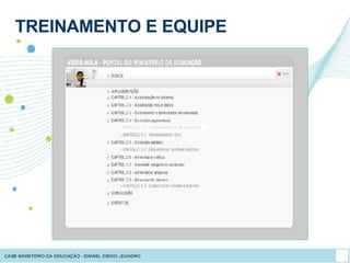 TREINAMENTO E EQUIPE 