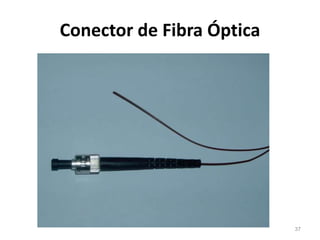 Conector de Fibra Óptica
37
 