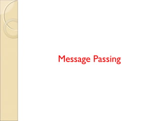 message passing | PPT