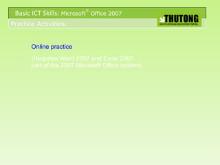 Microsoft® Office 2007 -The Magic Ribbon | PPT