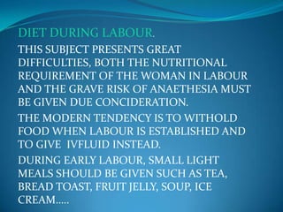 In the erect position the anteroposterior diameter of the pelvic brim is enlarged because of certain degree of movement s which takes place  at the sacroilliac jointsRECUMBENT POSITION – When the intensity of the contraction is higher. The woman should be in the bed so than she relaxes  and conserves her energy  and analgesics can be given to her to relieve the pain.