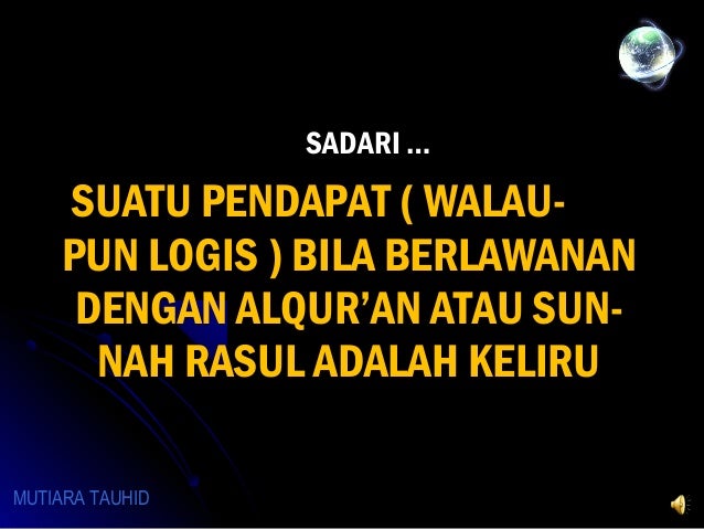 Materi 1: Tafakur - Mulailah dari Tujuan