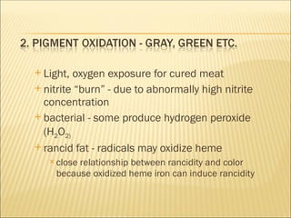 chemistry and food biochemistry muscle and tissue | PPT