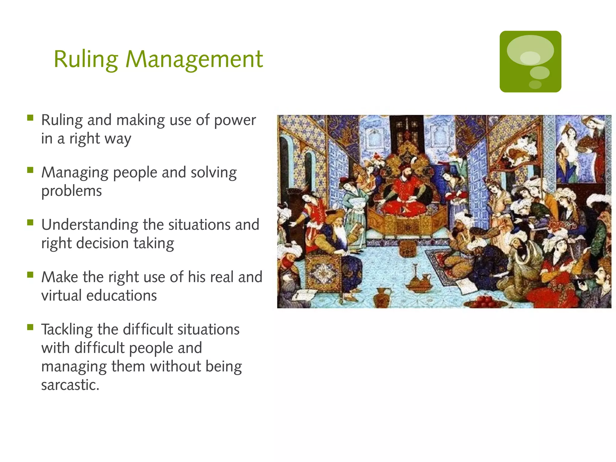 Management lessons from Indian mythology and history | PPT