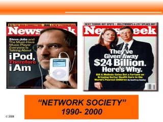 “ NETWORK SOCIETY” 1990- 2000 