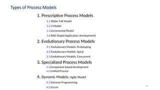 1-Nature of Software Software Engineering Software process project ...