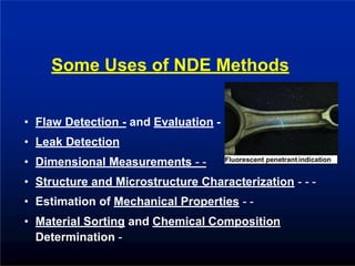 Comprehensive Introduction to Nondestructive Testing (NDT) Methods and ...