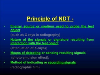 Comprehensive Introduction to Nondestructive Testing (NDT) Methods and ...