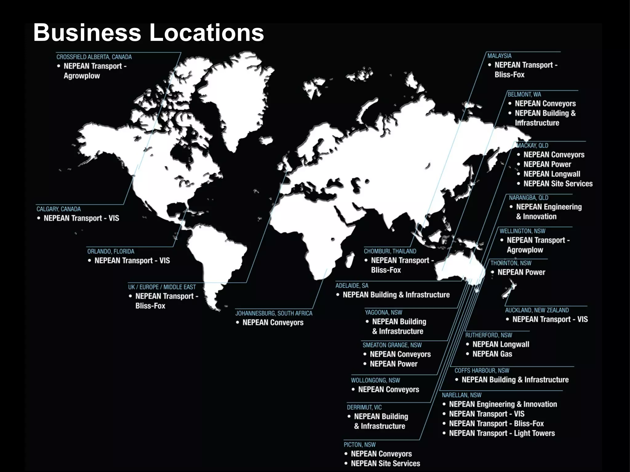 Business Locations 