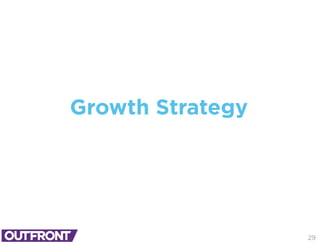 Growth Strategy
29
 