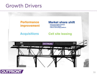 30
Growth Drivers
 