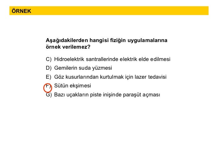 1 Unite Fizigin Dogasi