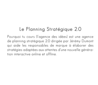 1. Notre Plateforme De Planning StratéGique Interactif
