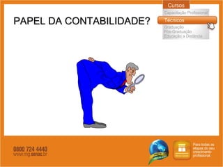 PAPEL DA CONTABILIDADE? 