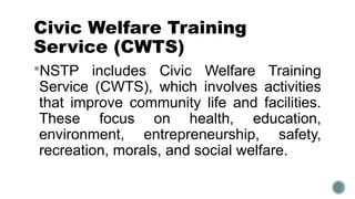 Outreach Program Cwts 1-NSTP-module-implementer module for CWTS | PPTX