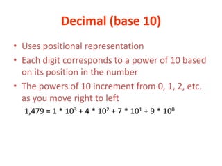 1 number systems-binary | PPTX