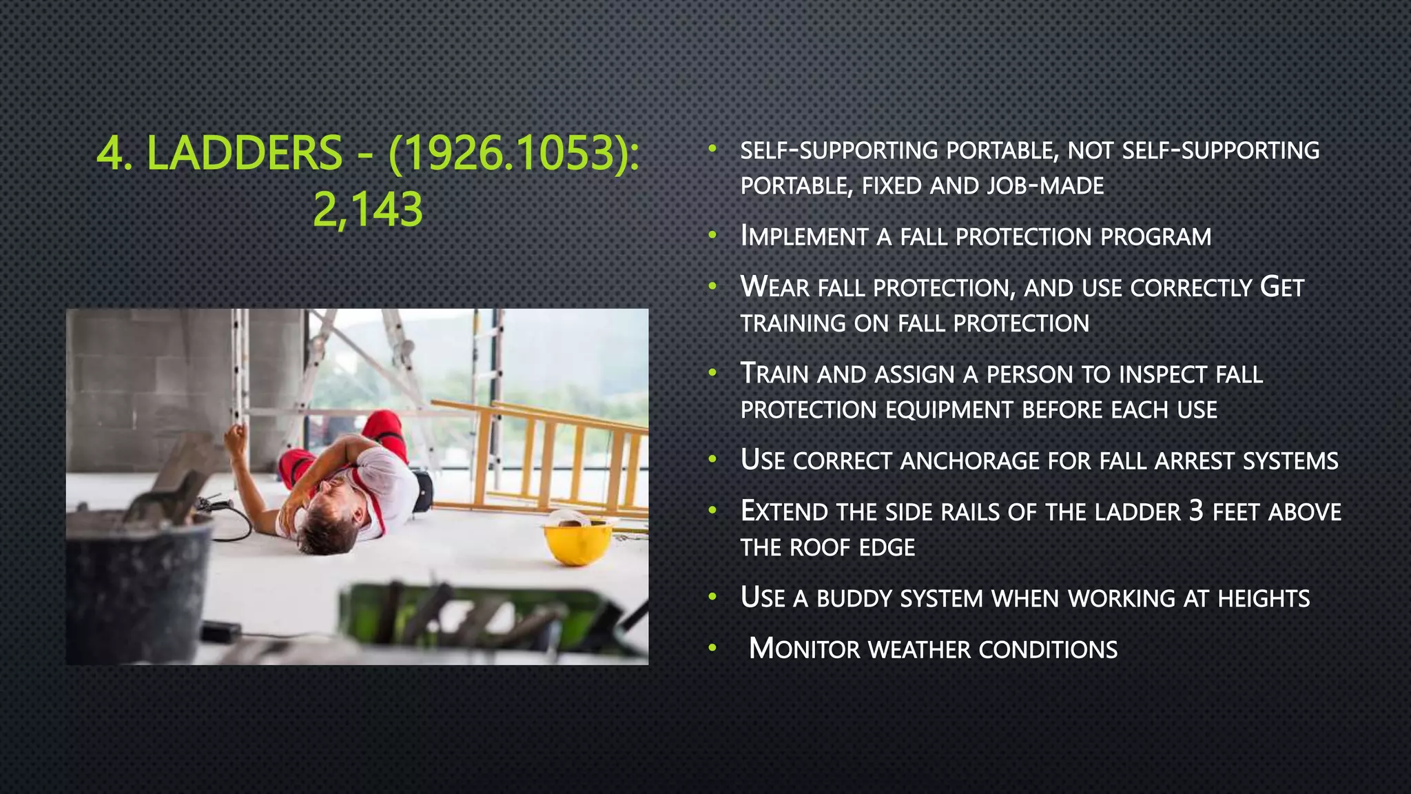 Ladder Safety Fall Protection Osha Forms.pdf Occupational Safety & Health Administration (OSHA) 2022 update | PPTX ...