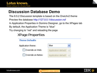 Trying different out-of-the-box themes 