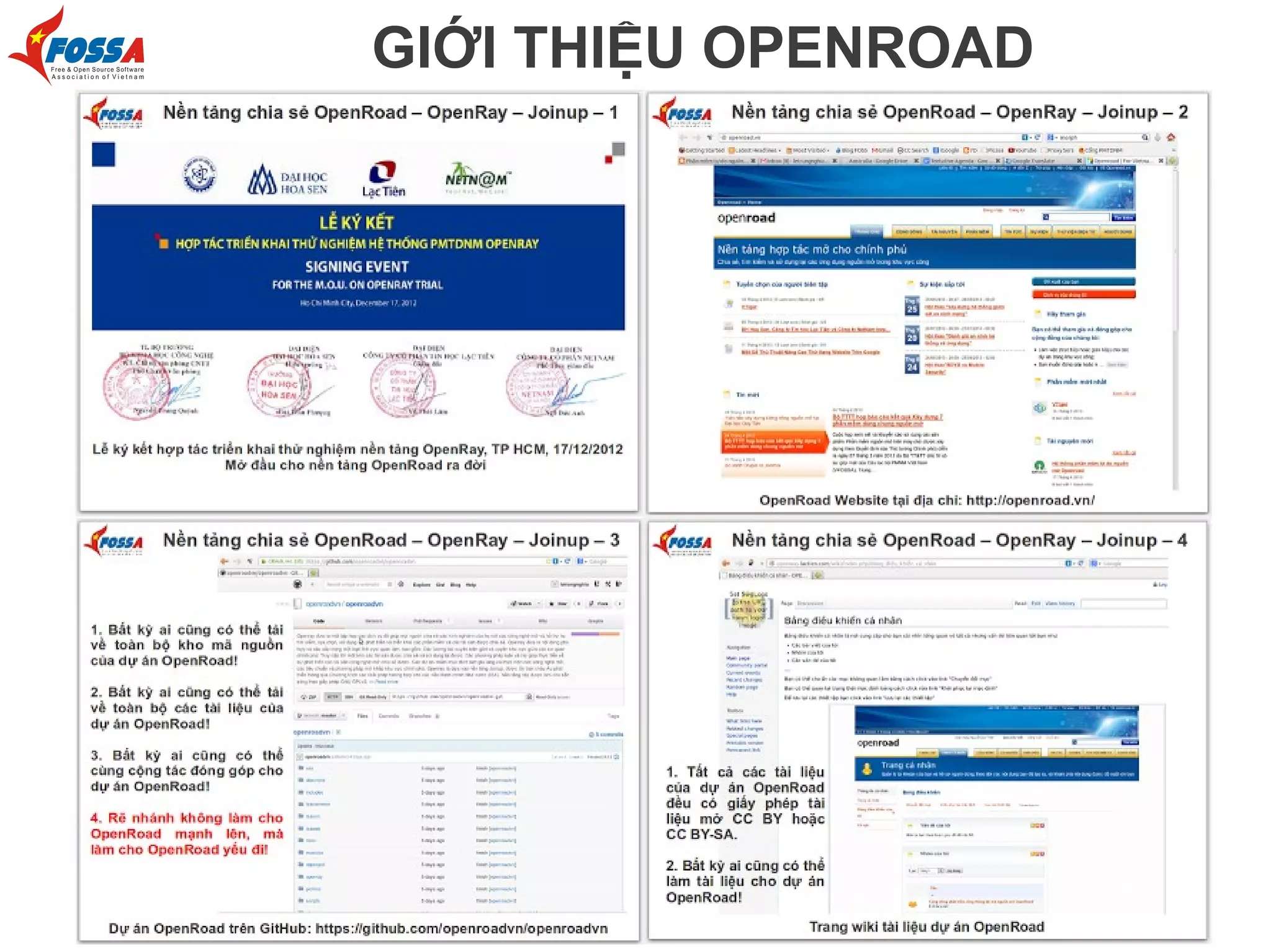 GIỚI THIỆU OPENROAD
 