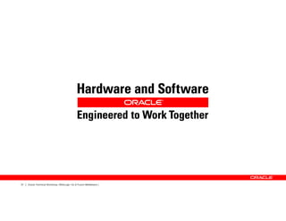 31   Oracle Technical Workshop | WebLogic 12c & Fusion Middleware
 