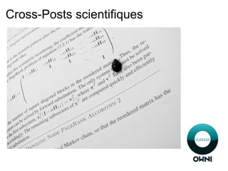 Cross-Posts scientifiques
 