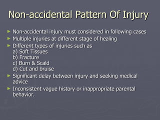 Paediatric trauma | PPT