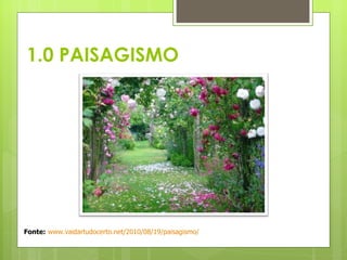 1. paisagismo