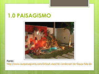 1. paisagismo
