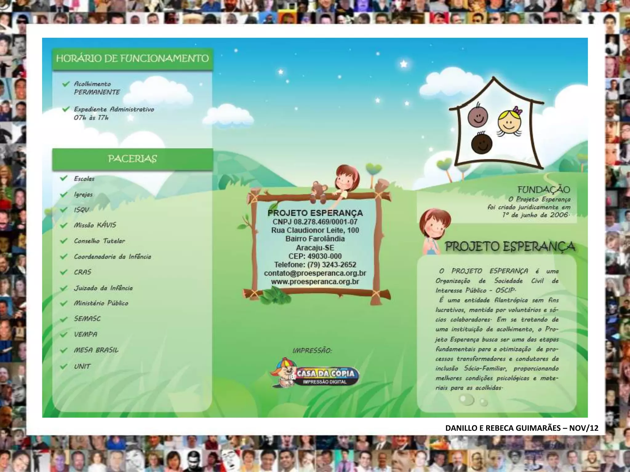 DANILLO E REBECA GUIMARÃES – NOV/12
 