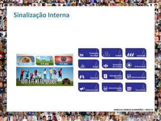 Sinalização Interna




                      DANILLO E REBECA GUIMARÃES – NOV/12
 