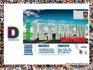 DANILLO E REBECA GUIMARÃES – NOV/12
 