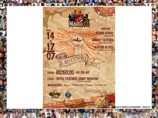 DANILLO E REBECA GUIMARÃES – NOV/12
 