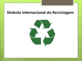 Símbolo Internacional da Reciclagem
 