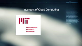 Inventors of Cloud Computing