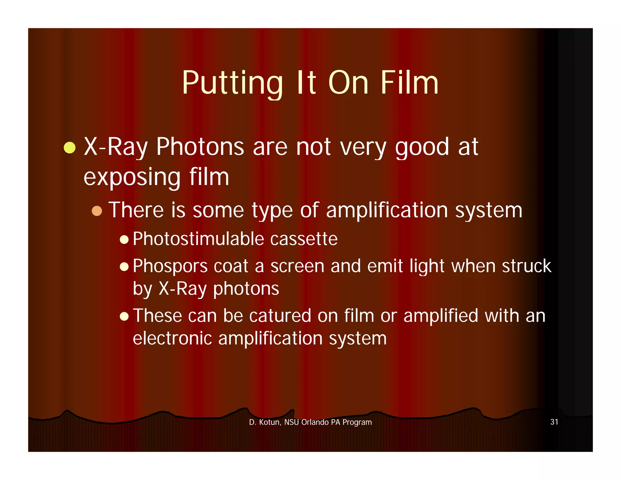Introduction to Medical Imaging