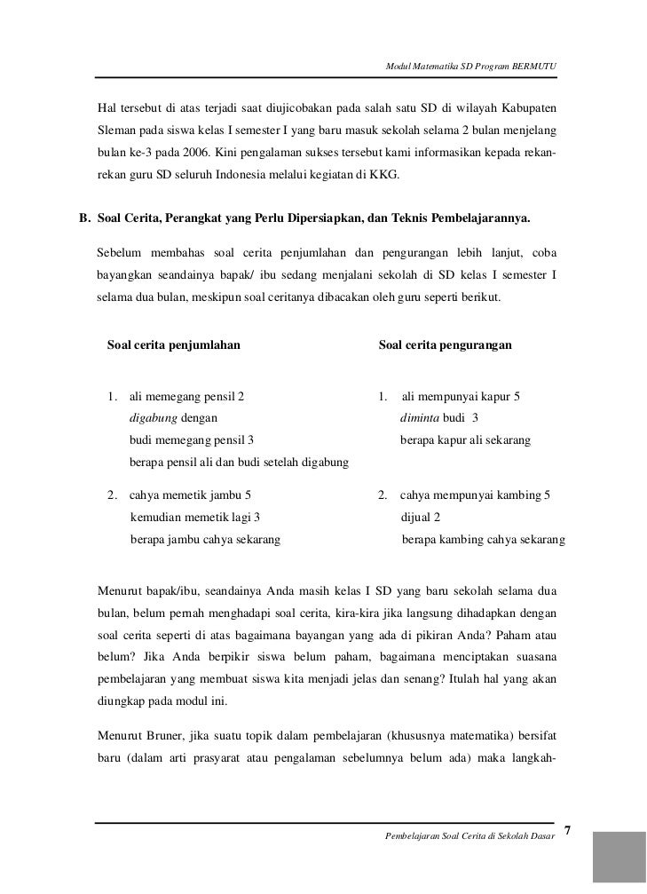 Kisi SoalYang Di rangkum Untuk Pengunjung  Matematika kelas 1